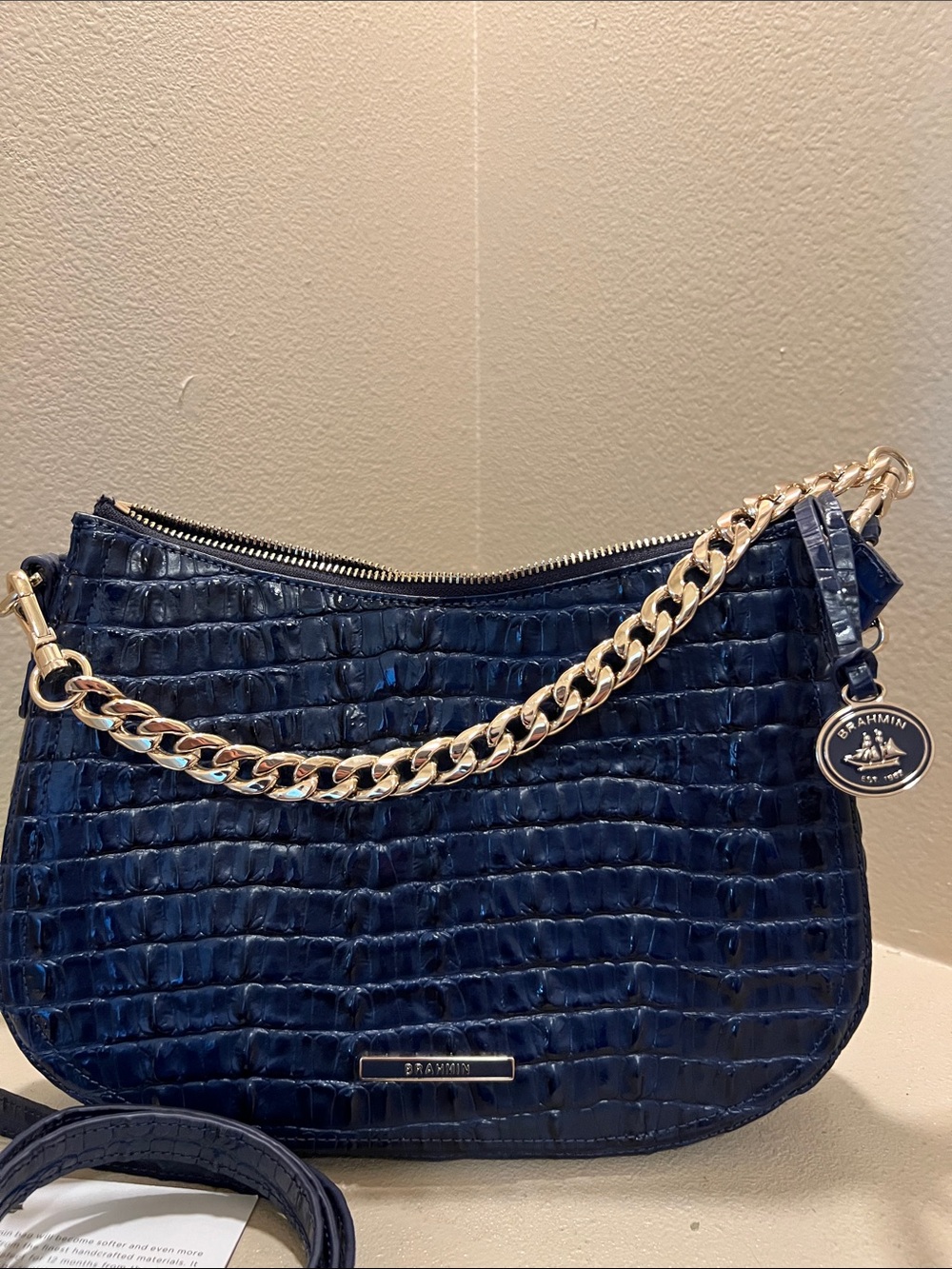 Brahmin Mod Shayna Ink Leontyne Ombre bag
